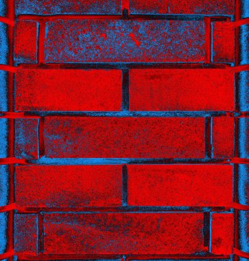 Soyut grungy desenli mavi ve kırmızı arkaplan