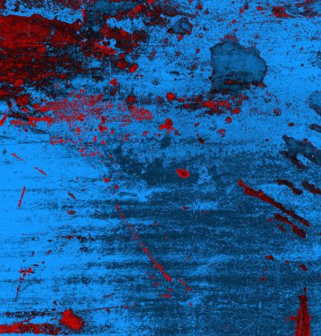 Soyut arkaplan, doku. Mavi ve kırmızı 