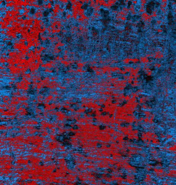 Soyut grungy desenli mavi ve kırmızı arkaplan