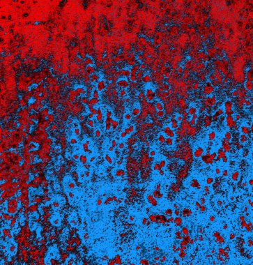 Soyut arkaplan, doku. Mavi ve kırmızı 