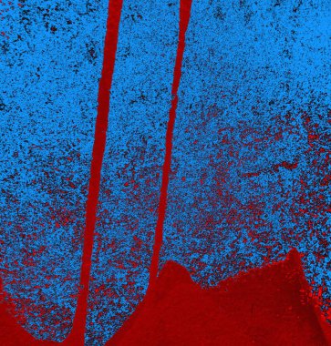 Soyut grungy desenli mavi ve kırmızı arkaplan