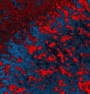 Soyut arkaplan, doku. Mavi ve kırmızı 