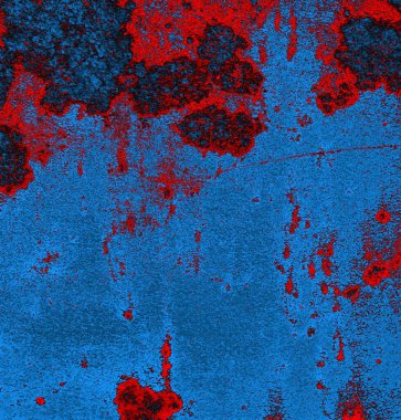 Soyut arkaplan, doku. Mavi ve kırmızı 