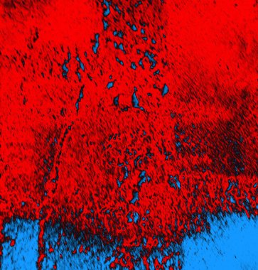 Soyut arkaplan, doku. Mavi ve kırmızı 