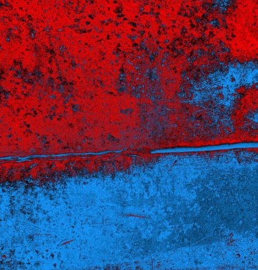 Soyut arkaplan, doku. Mavi ve kırmızı 