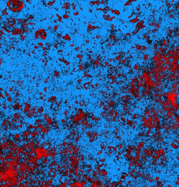 Soyut arkaplan, doku. Mavi ve kırmızı 