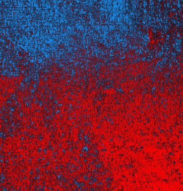 Soyut grungy desenli mavi ve kırmızı arkaplan