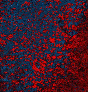 Soyut arkaplan, doku. Mavi ve kırmızı 