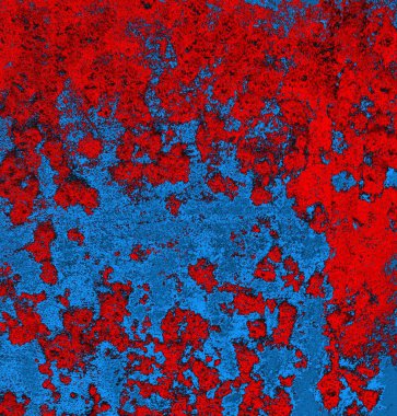 Soyut arkaplan, doku. Mavi ve kırmızı 