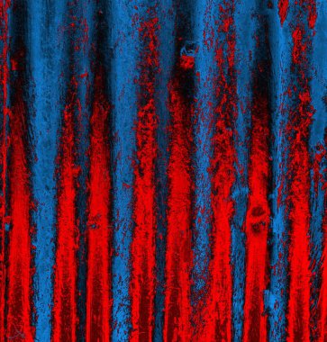 Soyut grungy desenli mavi ve kırmızı arkaplan