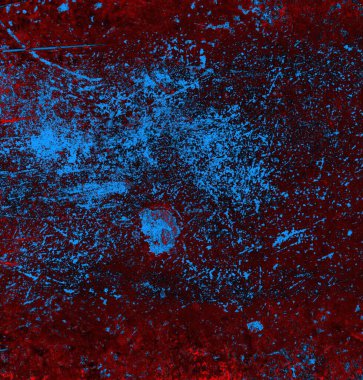 Soyut arkaplan, doku. Mavi ve kırmızı 