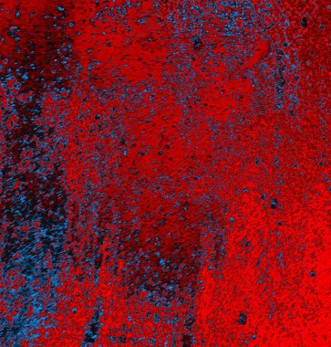 Soyut grungy desenli mavi ve kırmızı arkaplan