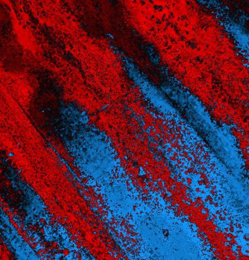 Soyut arkaplan, doku. Mavi ve kırmızı 