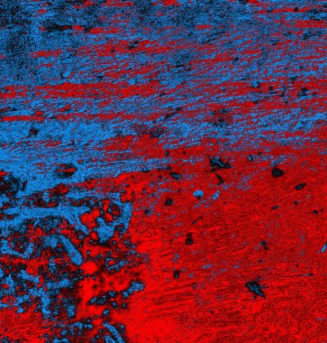 Soyut grungy desenli mavi ve kırmızı arkaplan