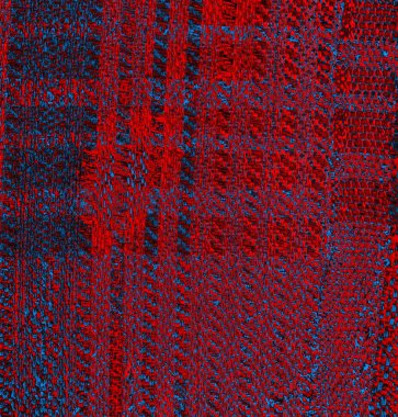 Soyut grungy desenli mavi ve kırmızı arkaplan