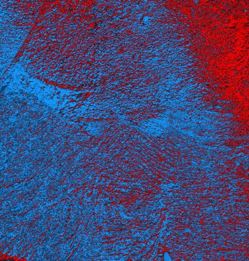 Soyut arkaplan, doku. Mavi ve kırmızı 