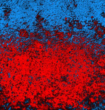 Soyut grungy desenli mavi ve kırmızı arkaplan