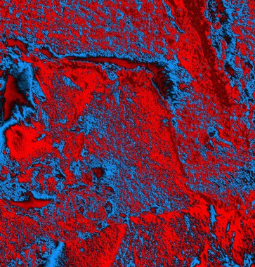 Soyut grungy desenli mavi ve kırmızı arkaplan