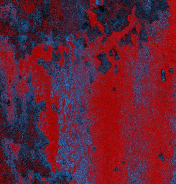 Soyut grungy desenli mavi ve kırmızı arkaplan