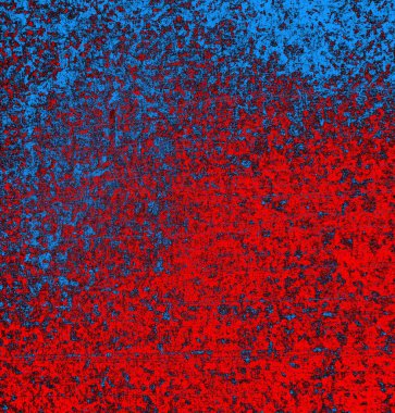 Soyut grungy desenli mavi ve kırmızı arkaplan