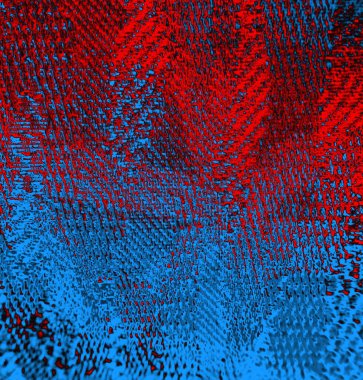 Soyut arkaplan, doku. Mavi ve kırmızı 