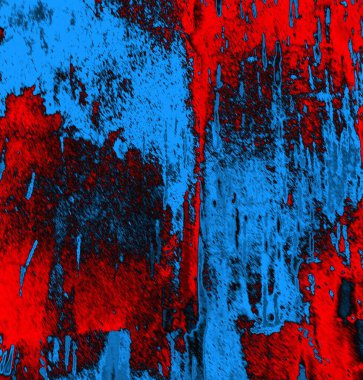 Soyut arkaplan, doku. Mavi ve kırmızı 