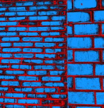 Soyut arkaplan, doku. Mavi ve kırmızı 