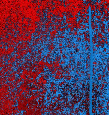 Soyut arkaplan, doku. Mavi ve kırmızı 