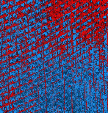 Soyut arkaplan, doku. Mavi ve kırmızı 