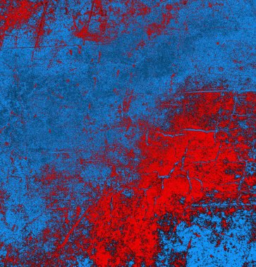 Soyut arkaplan, doku. Mavi ve kırmızı 