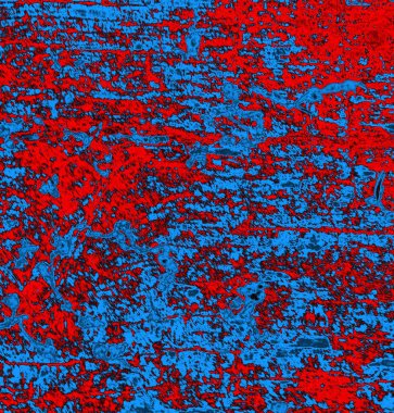 Soyut arkaplan, doku. Mavi ve kırmızı 