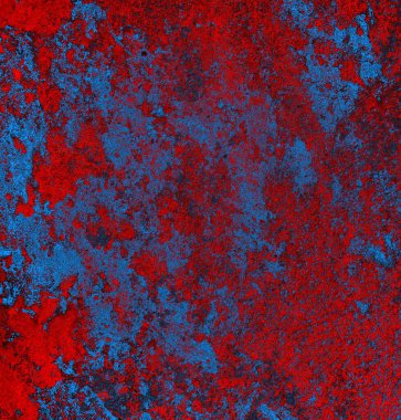 Soyut arkaplan, doku. Mavi ve kırmızı 