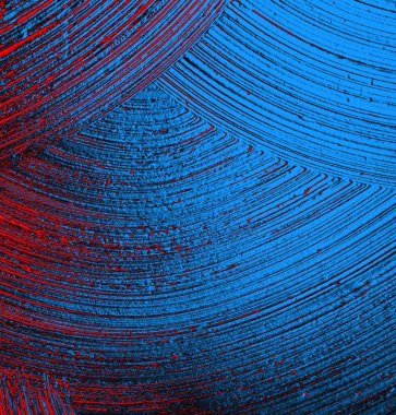 Soyut arkaplan, doku. Mavi ve kırmızı 