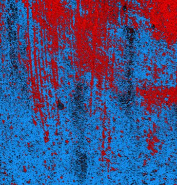 Soyut grungy desenli mavi ve kırmızı arkaplan