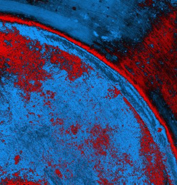 Soyut arkaplan, doku. Mavi ve kırmızı 