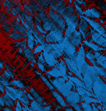 Soyut arkaplan, doku. Mavi ve kırmızı 