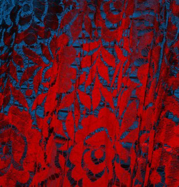 Soyut grungy desenli mavi ve kırmızı arkaplan