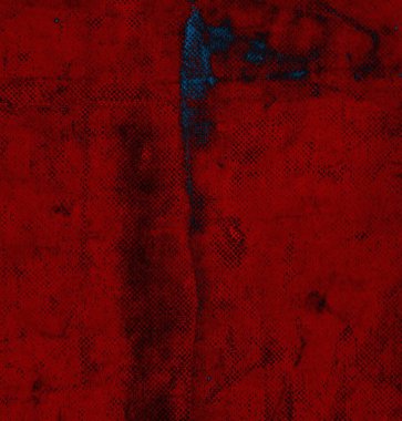 Soyut grungy desenli mavi ve kırmızı arkaplan