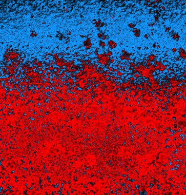 Soyut grungy desenli mavi ve kırmızı arkaplan