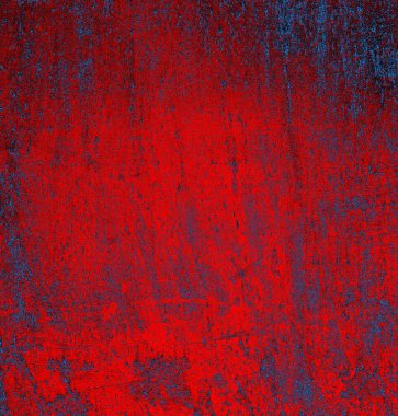 Soyut grungy desenli mavi ve kırmızı arkaplan