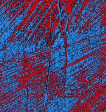 Soyut arkaplan, doku. Mavi ve kırmızı 