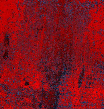 Soyut grungy desenli mavi ve kırmızı arkaplan