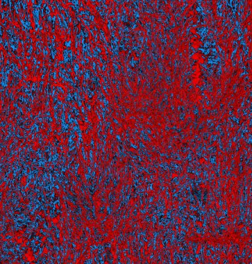 Soyut grungy desenli mavi ve kırmızı arkaplan