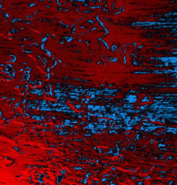 Soyut grungy desenli mavi ve kırmızı arkaplan