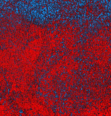 Soyut grungy desenli mavi ve kırmızı arkaplan