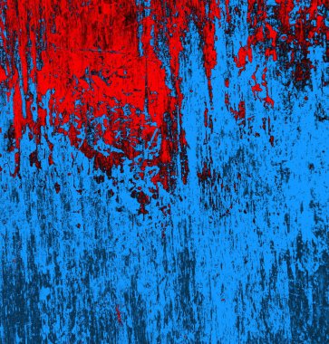 Soyut arkaplan, doku. Mavi ve kırmızı 