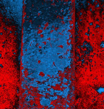 Soyut arkaplan, doku. Mavi ve kırmızı 