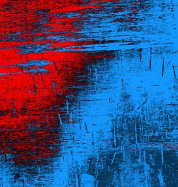 Soyut arkaplan, doku. Mavi ve kırmızı 