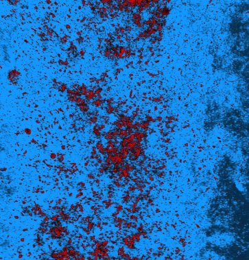 Soyut arkaplan, doku. Mavi ve kırmızı 