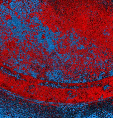 Soyut arkaplan, doku. Mavi ve kırmızı 